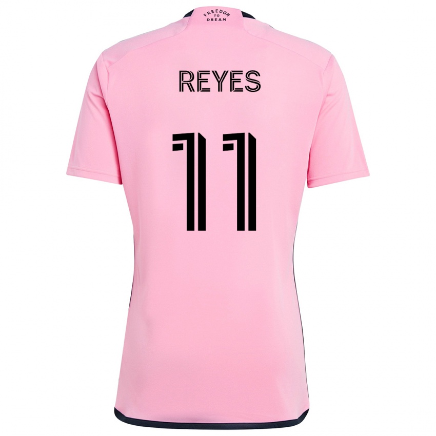 Kinder Dairon Reyes #11 Rosa Heimtrikot Trikot 2024/25 T-Shirt