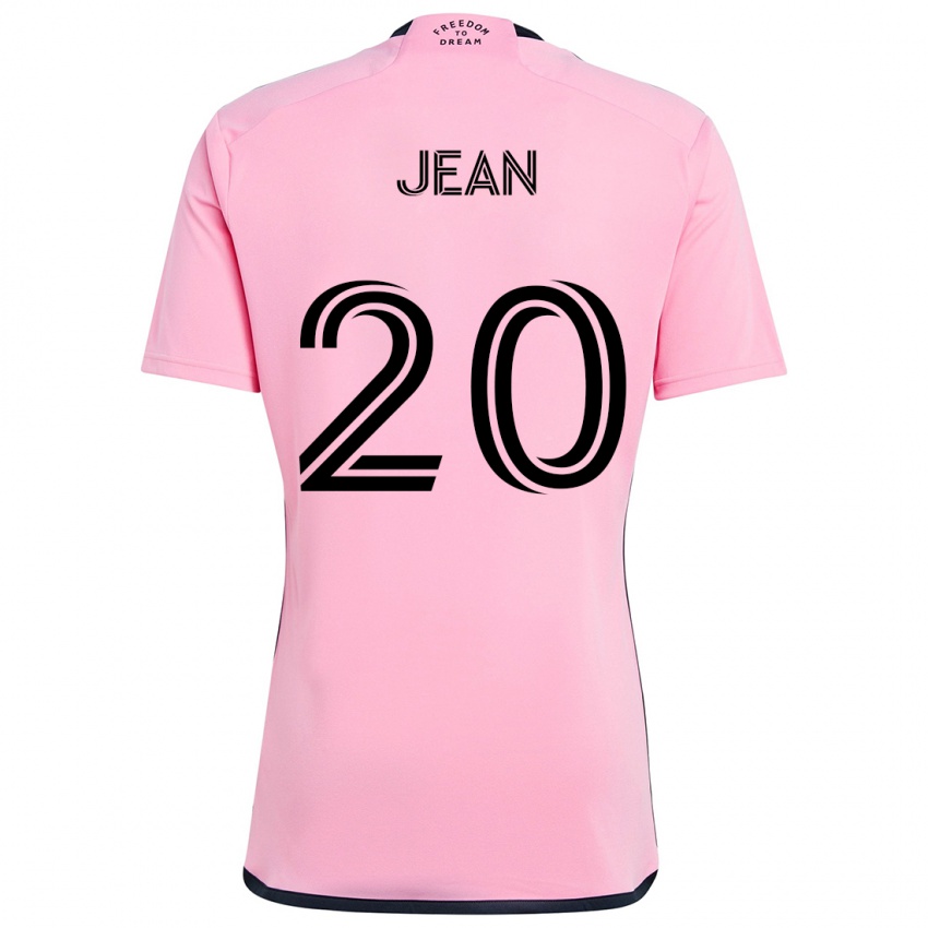 Kinder Corentin Jean #20 Rosa Heimtrikot Trikot 2024/25 T-Shirt