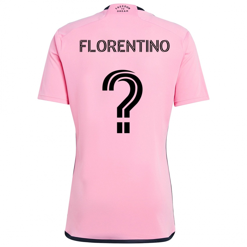 Kinder Gabriel Florentino #0 Rosa Heimtrikot Trikot 2024/25 T-Shirt