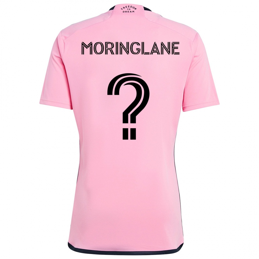 Kinder Luis Moringlane #0 Rosa Heimtrikot Trikot 2024/25 T-Shirt