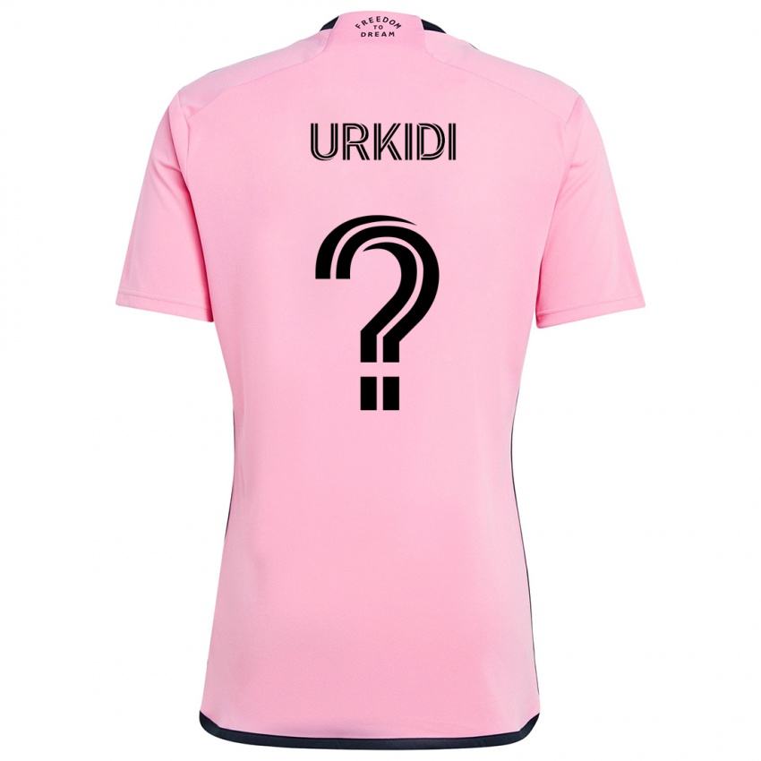 Kinder Ian Urkidi #0 Rosa Heimtrikot Trikot 2024/25 T-Shirt