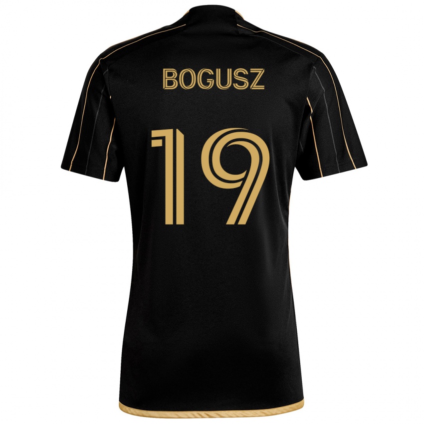 Kinder Mateusz Bogusz #19 Schwarzes Gold Heimtrikot Trikot 2024/25 T-Shirt