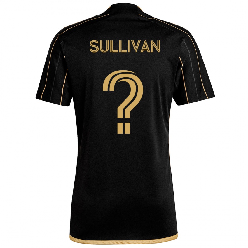 Kinder Sullivan #0 Schwarzes Gold Heimtrikot Trikot 2024/25 T-Shirt