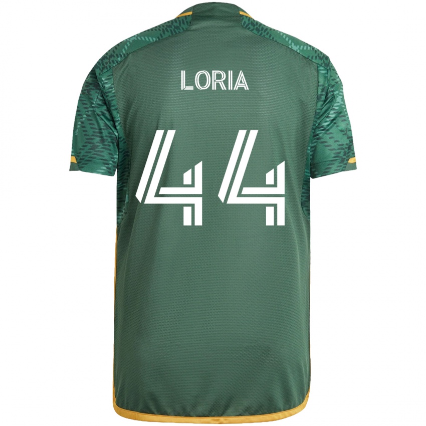 Kinder Marvin Loría #44 Grün Orange Heimtrikot Trikot 2024/25 T-Shirt