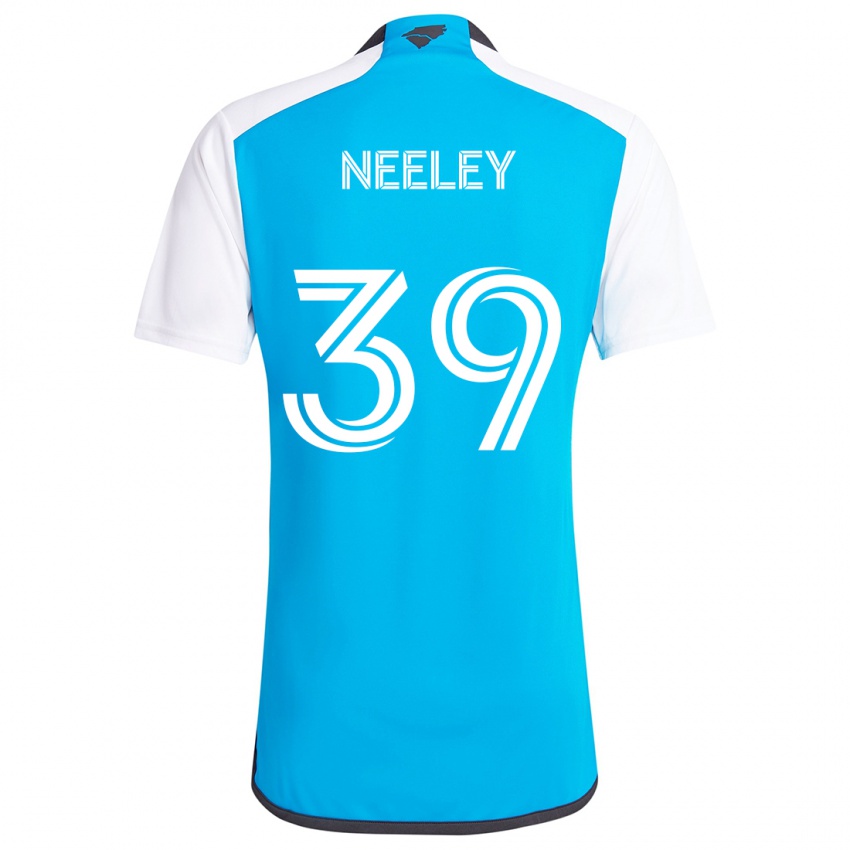 Kinder Jack Neeley #39 Blau Weiss Heimtrikot Trikot 2024/25 T-Shirt