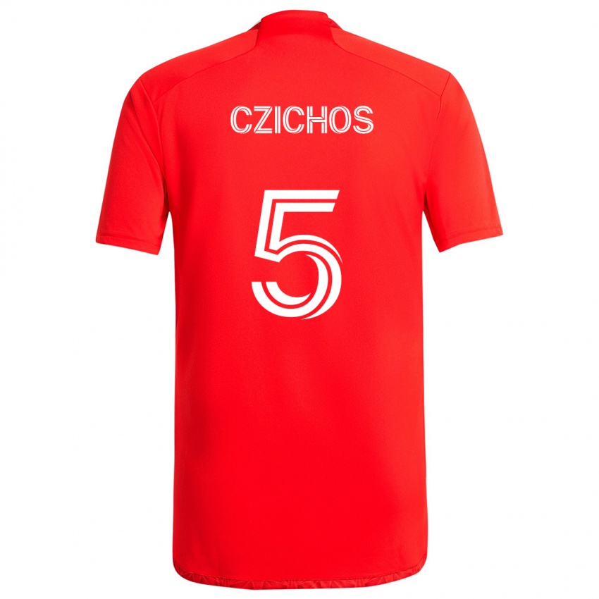 Kinder Rafael Czichos #5 Rot-Weiss Heimtrikot Trikot 2024/25 T-Shirt