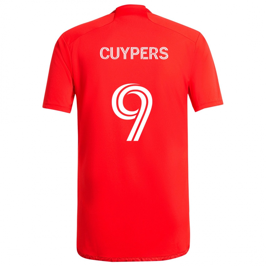 Kinder Hugo Cuypers #9 Rot-Weiss Heimtrikot Trikot 2024/25 T-Shirt