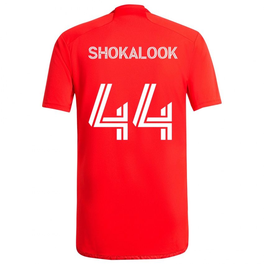 Kinder Jason Shokalook #44 Rot-Weiss Heimtrikot Trikot 2024/25 T-Shirt