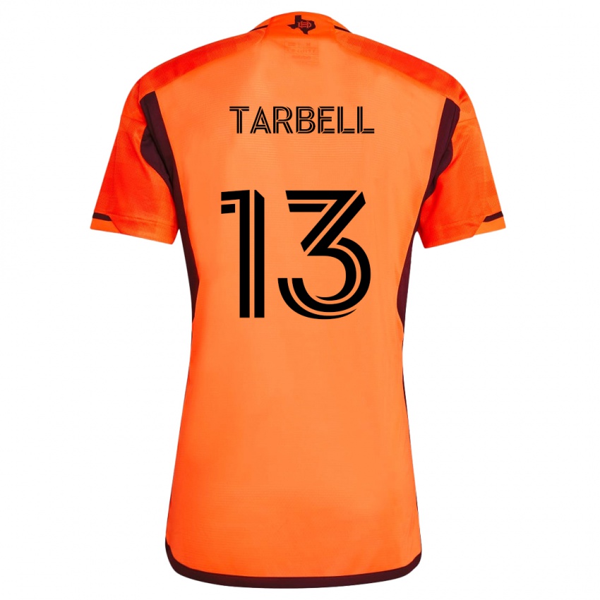 Kinder Andrew Tarbell #13 Orange Schwarz Heimtrikot Trikot 2024/25 T-Shirt