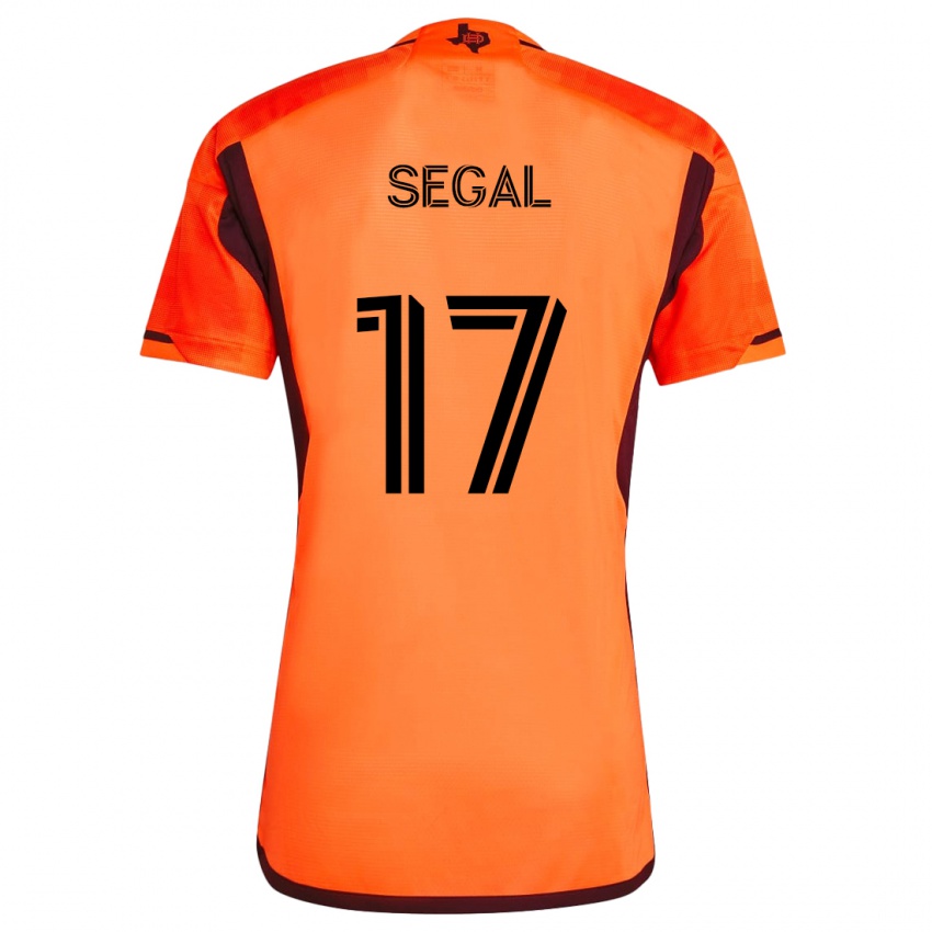 Kinder Gabriel Segal #17 Orange Schwarz Heimtrikot Trikot 2024/25 T-Shirt