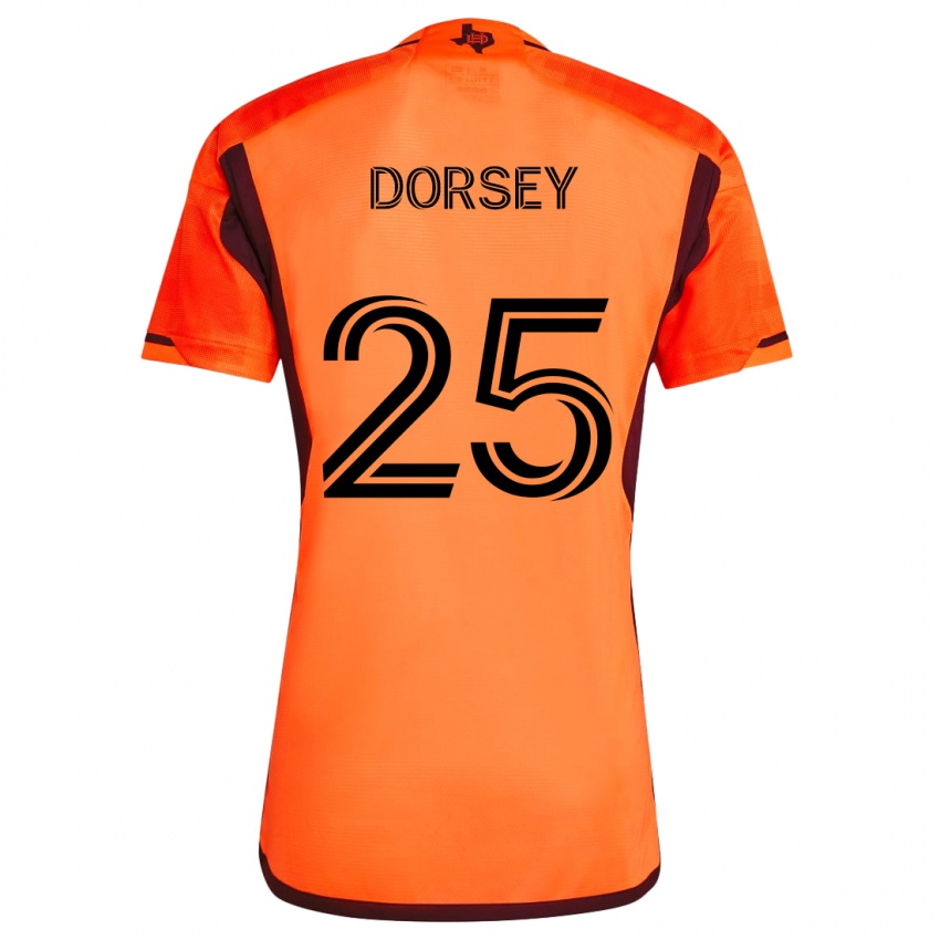 Kinder Griffin Dorsey #25 Orange Schwarz Heimtrikot Trikot 2024/25 T-Shirt