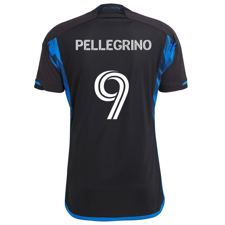 Kinder Amahl Pellegrino #9 Blau Schwarz Heimtrikot Trikot 2024/25 T-Shirt