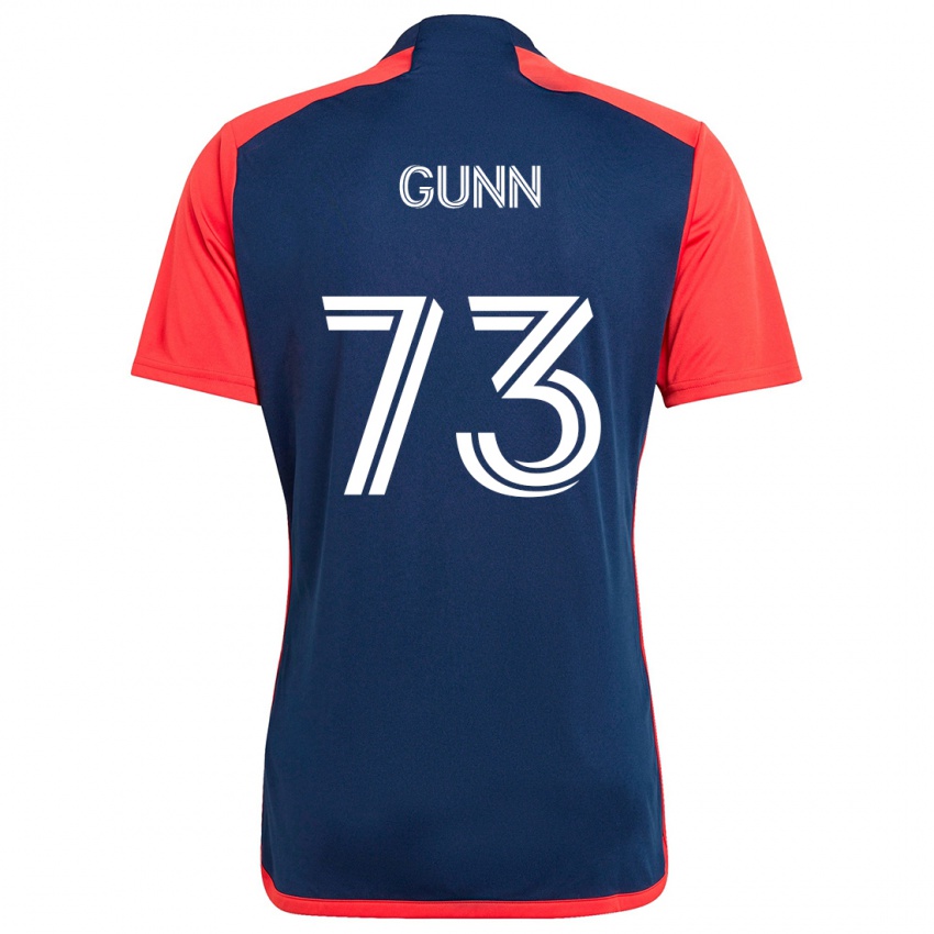 Kinder Jd Gunn #73 Blau Rot Heimtrikot Trikot 2024/25 T-Shirt