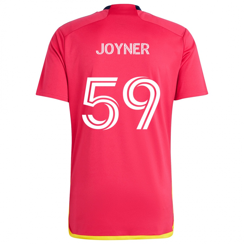 Kinder Mykhi Joyner #59 Rot Blau Heimtrikot Trikot 2024/25 T-Shirt