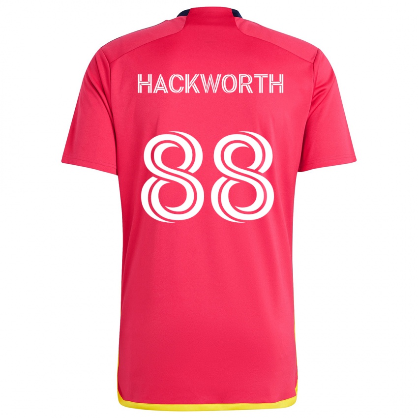 Kinder Larsen Hackworth #88 Rot Blau Heimtrikot Trikot 2024/25 T-Shirt