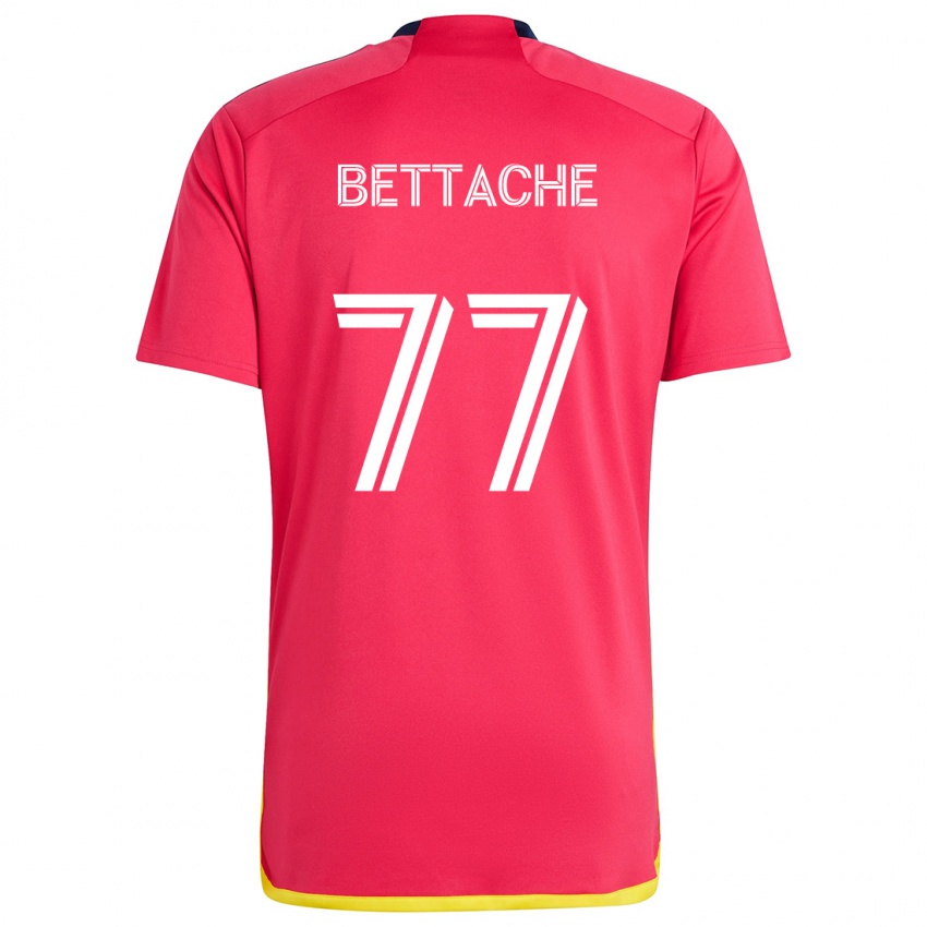 Kinder Faysal Bettache #77 Rot Blau Heimtrikot Trikot 2024/25 T-Shirt