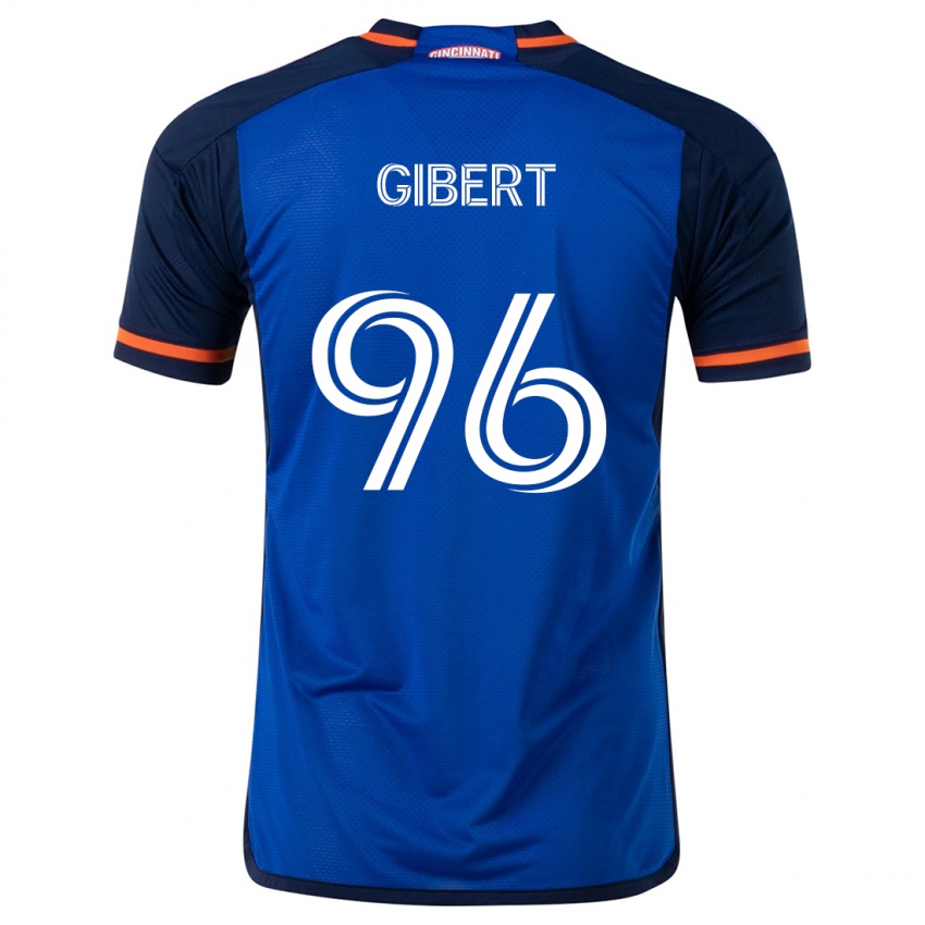 Kinder Gaël Gibert #96 Blau Weiss Heimtrikot Trikot 2024/25 T-Shirt