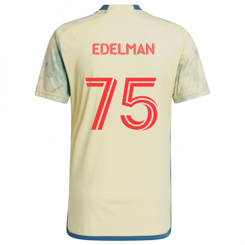 Kinder Daniel Edelman #75 Gelb Rot Blau Heimtrikot Trikot 2024/25 T-Shirt