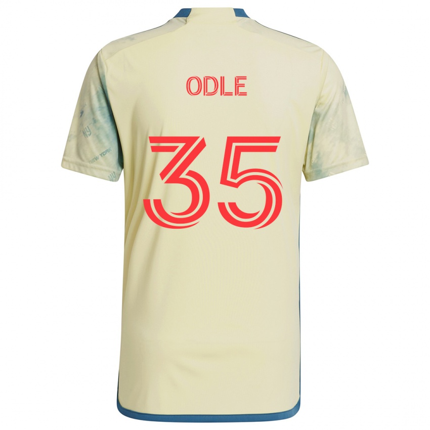 Kinder Dallas Odle #35 Gelb Rot Blau Heimtrikot Trikot 2024/25 T-Shirt