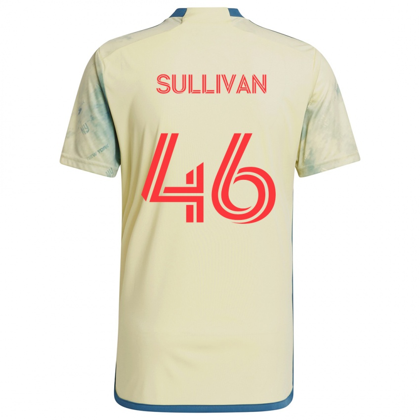 Kinder Dylan Sullivan #46 Gelb Rot Blau Heimtrikot Trikot 2024/25 T-Shirt