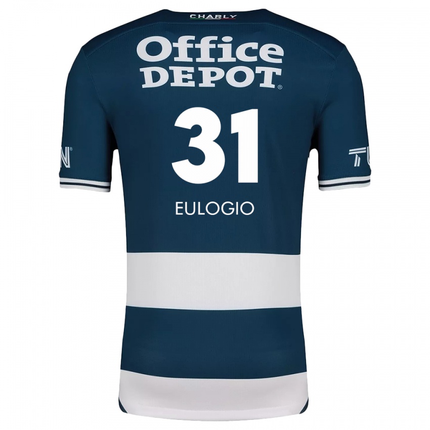 Kinder José Eulogio #31 Blau Weiss Heimtrikot Trikot 2024/25 T-Shirt