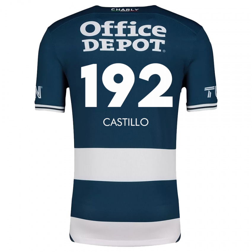 Kinder José Castillo #192 Blau Weiss Heimtrikot Trikot 2024/25 T-Shirt