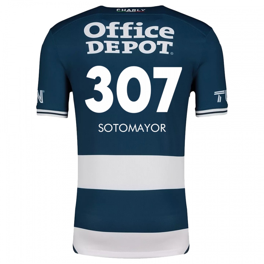 Kinder Jacob Sotomayor #307 Blau Weiss Heimtrikot Trikot 2024/25 T-Shirt