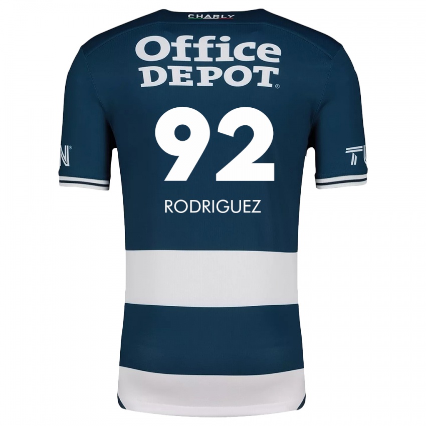 Kinder Sergio Rodríguez #92 Blau Weiss Heimtrikot Trikot 2024/25 T-Shirt