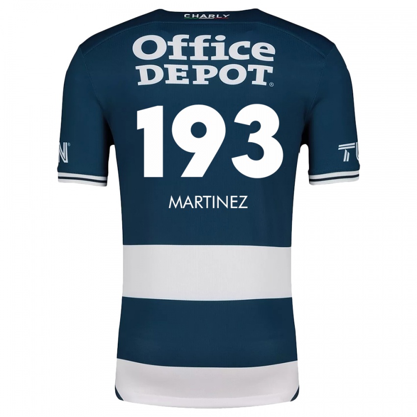 Kinder Pedro Martínez #193 Blau Weiss Heimtrikot Trikot 2024/25 T-Shirt