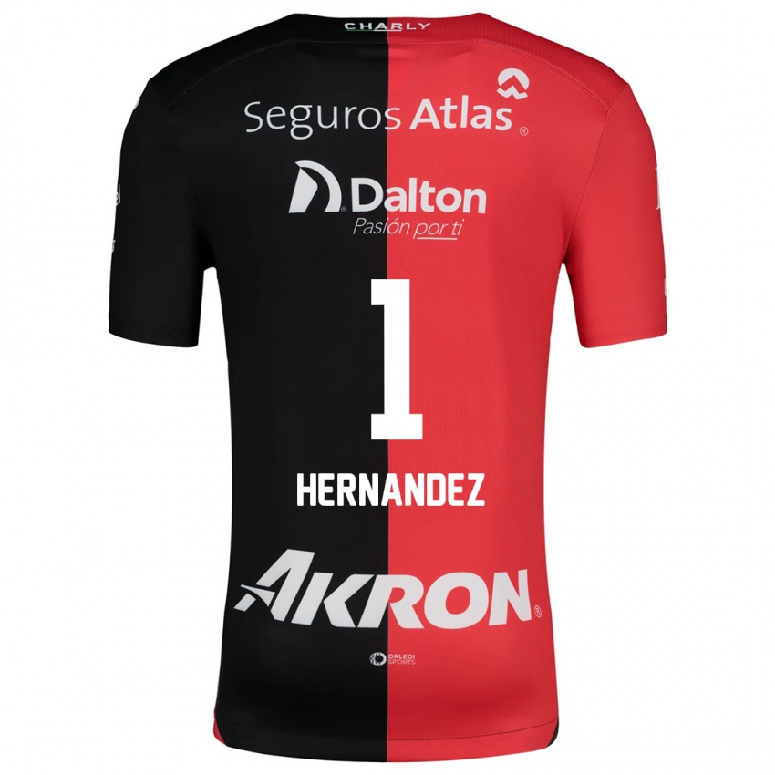 Kinder José Hernández #1 Rot Schwarz Heimtrikot Trikot 2024/25 T-Shirt