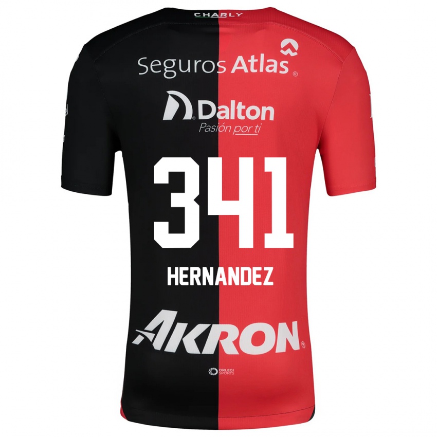 Kinder Leonardo Hernández #341 Rot Schwarz Heimtrikot Trikot 2024/25 T-Shirt