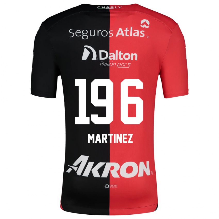 Kinder Rafael Martínez #196 Rot Schwarz Heimtrikot Trikot 2024/25 T-Shirt