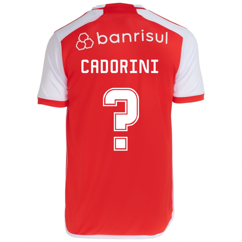 Kinder Matheus Cadorini #0 Rot-Weiss Heimtrikot Trikot 2024/25 T-Shirt