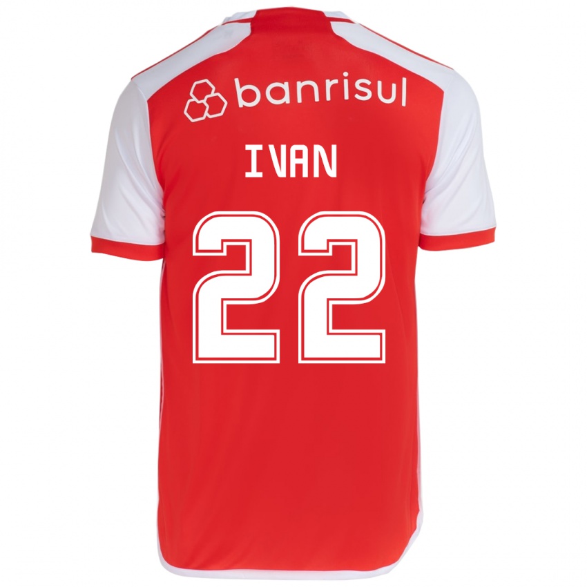 Kinder Ivan #22 Rot-Weiss Heimtrikot Trikot 2024/25 T-Shirt