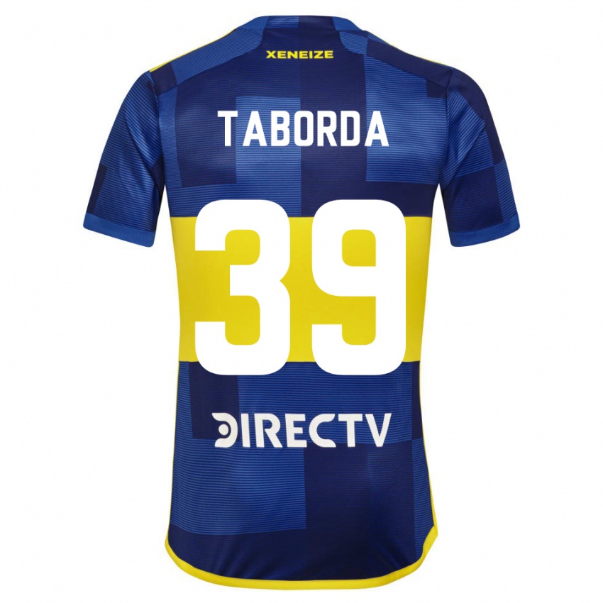 Kinder Vicente Taborda #39 Blau Gelb Heimtrikot Trikot 2024/25 T-Shirt