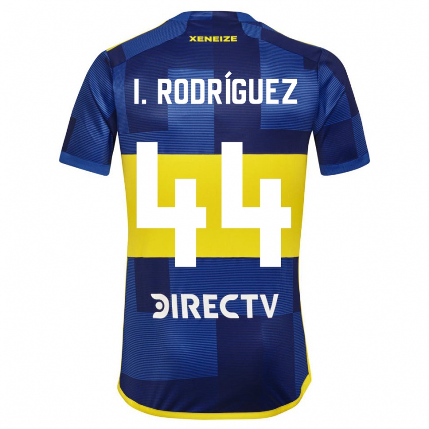 Kinder Ignacio Rodríguez #44 Blau Gelb Heimtrikot Trikot 2024/25 T-Shirt