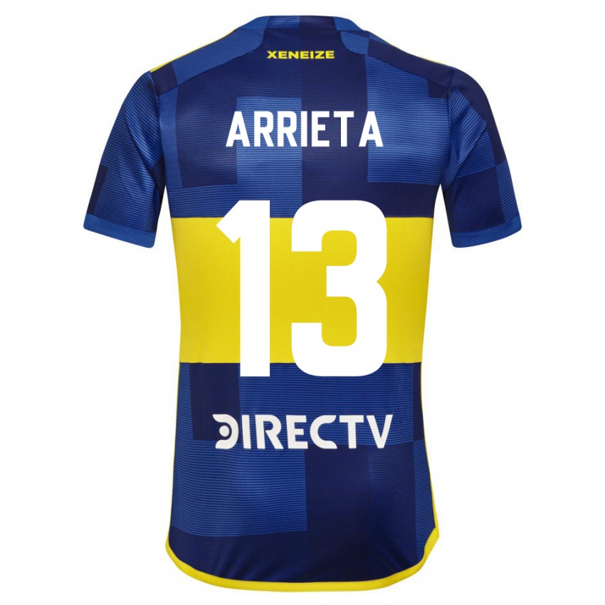 Kinder Thomas Arrieta #13 Blau Gelb Heimtrikot Trikot 2024/25 T-Shirt