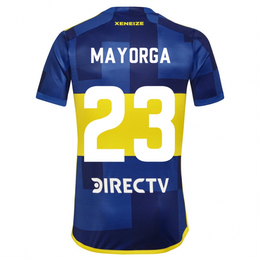 Kinder Miriam Mayorga #23 Blau Gelb Heimtrikot Trikot 2024/25 T-Shirt