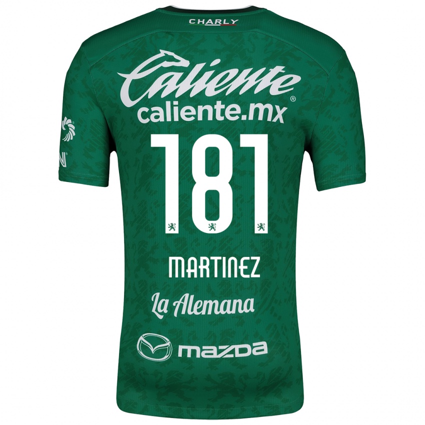 Kinder Irving Martínez #181 Grün Weiß Heimtrikot Trikot 2024/25 T-Shirt