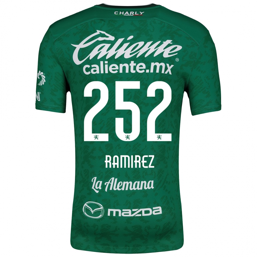 Kinder Luis Ramírez #252 Grün Weiß Heimtrikot Trikot 2024/25 T-Shirt