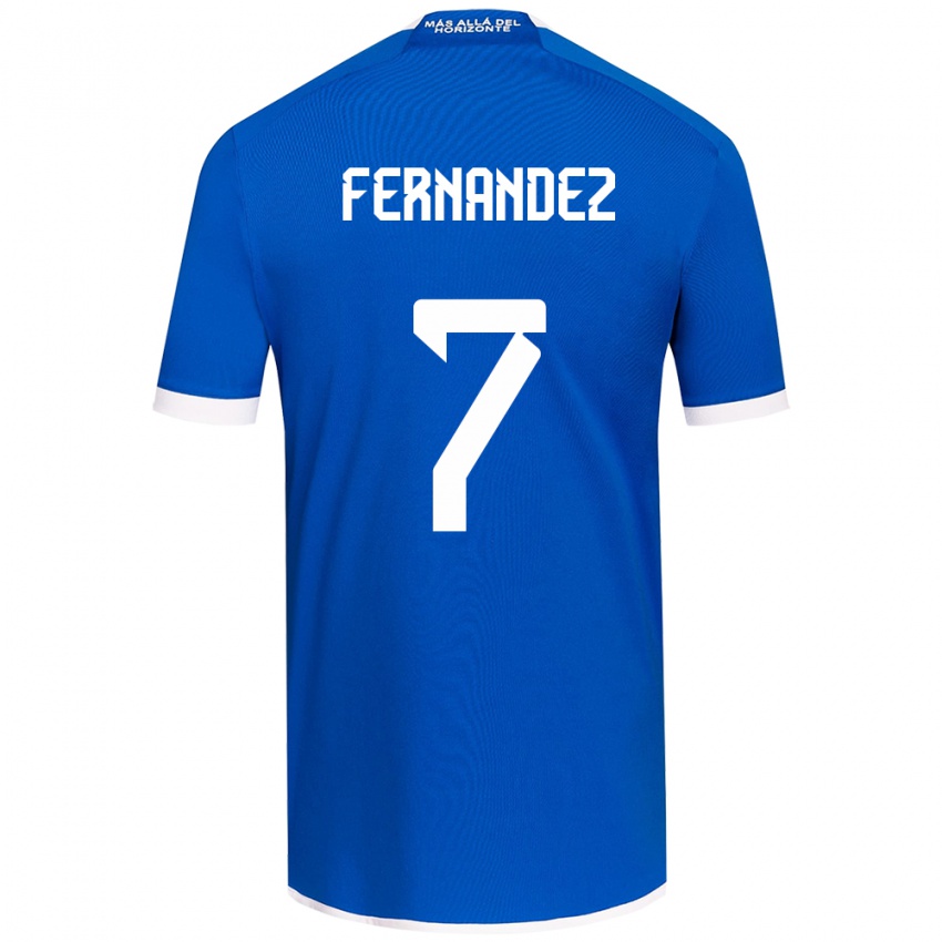 Kinder Rebeca Fernández #7 Blau Weiss Heimtrikot Trikot 2024/25 T-Shirt