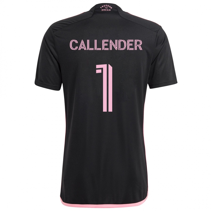 Kinder Drake Callender #1 Schwarz Auswärtstrikot Trikot 2024/25 T-Shirt