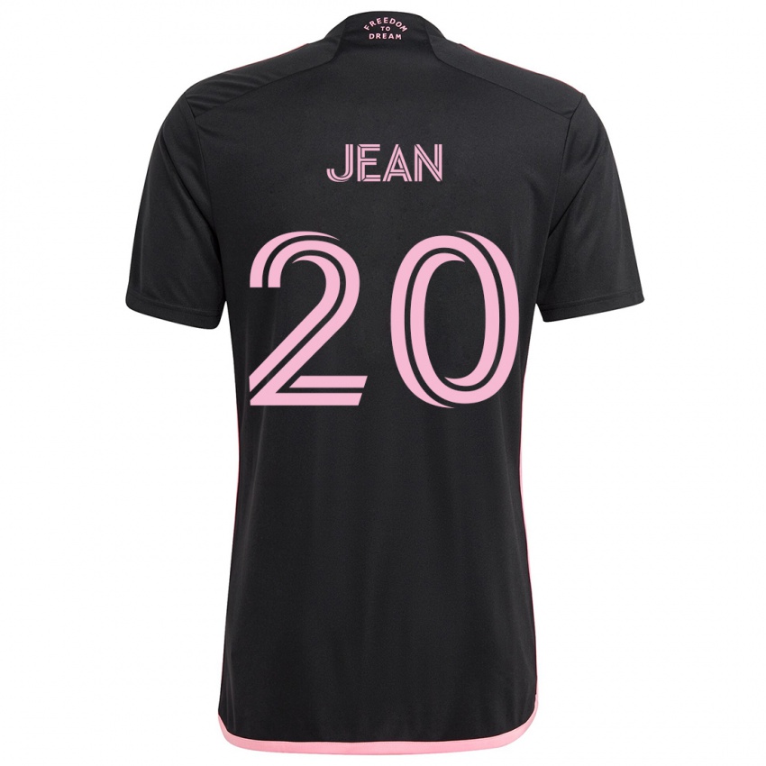 Kinder Corentin Jean #20 Schwarz Auswärtstrikot Trikot 2024/25 T-Shirt