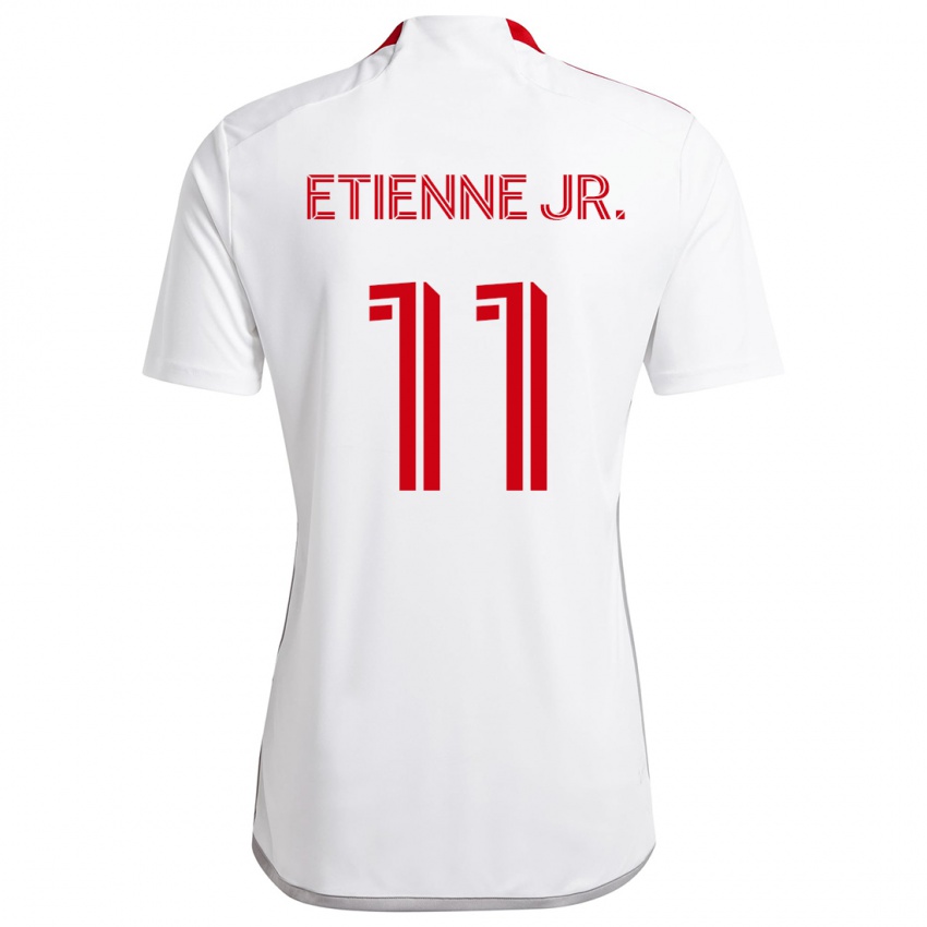 Kinder Derrick Etienne Jr. #11 Weiß Rot Auswärtstrikot Trikot 2024/25 T-Shirt