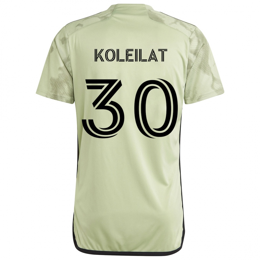 Kinder Jassem Koleilat #30 Hellgrün Auswärtstrikot Trikot 2024/25 T-Shirt