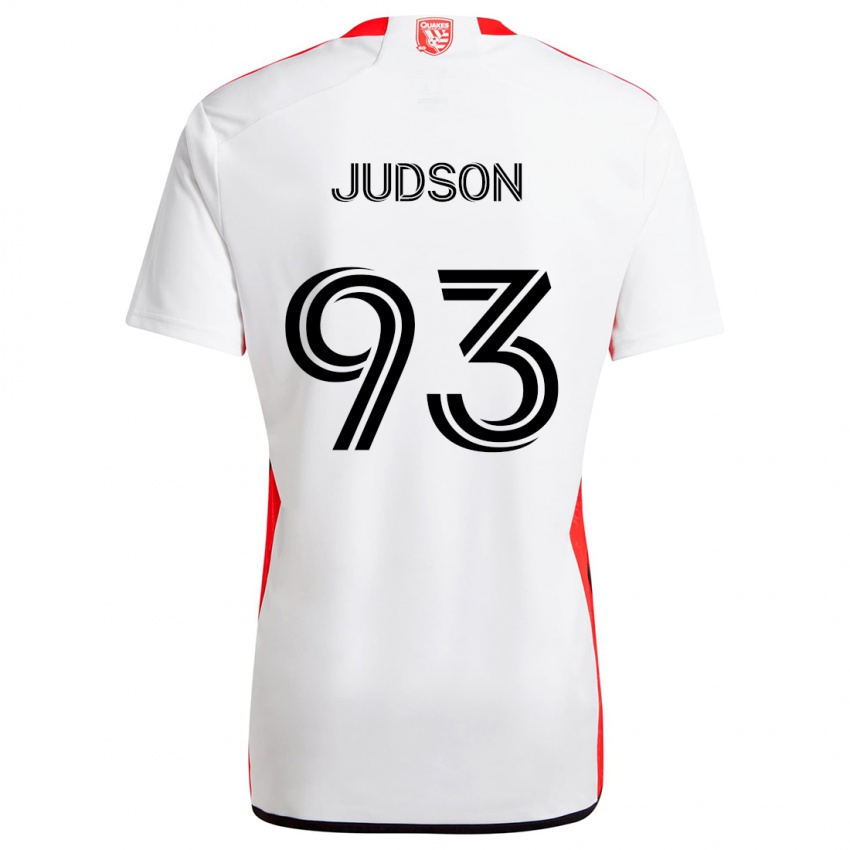 Kinder Judson #93 Weiß Rot Auswärtstrikot Trikot 2024/25 T-Shirt