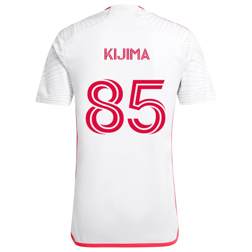 Kinder Hosei Kijima #85 Weiß Rot Auswärtstrikot Trikot 2024/25 T-Shirt