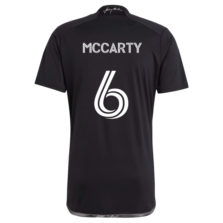 Kinder Dax Mccarty #6 Schwarz Auswärtstrikot Trikot 2024/25 T-Shirt