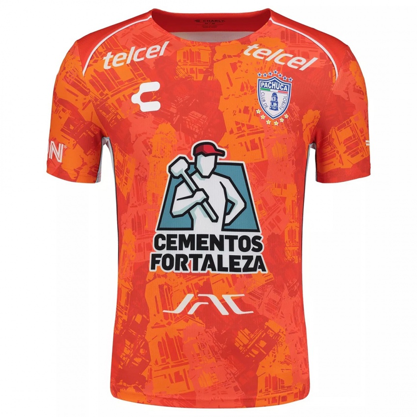 Kinder Stefani Jiménez #33 Orange Weiß Auswärtstrikot Trikot 2024/25 T-Shirt