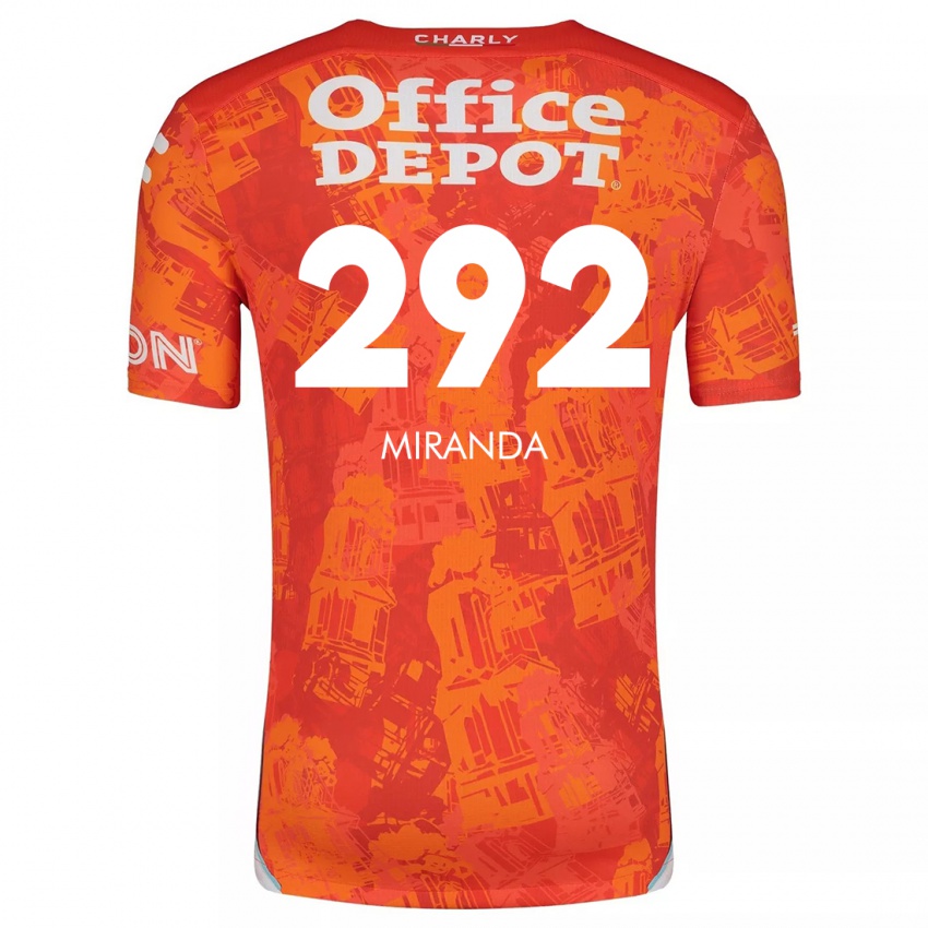 Kinder Herbey Miranda #292 Orange Weiß Auswärtstrikot Trikot 2024/25 T-Shirt